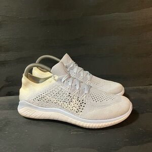 Nike Womens Free RN Flyknit 2018 942839-402 Blue Running Shoes Sneakers Size 8.5